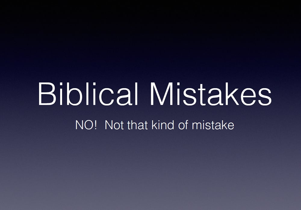 Biblical-Mistakes